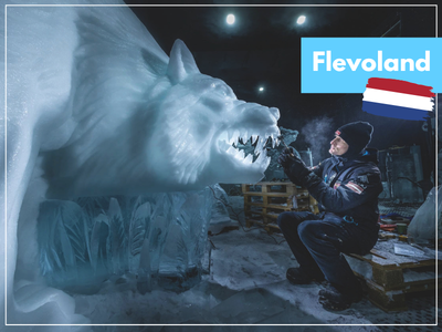 EISSKULPUREN-FESTIVAL IN FLEVOLAND