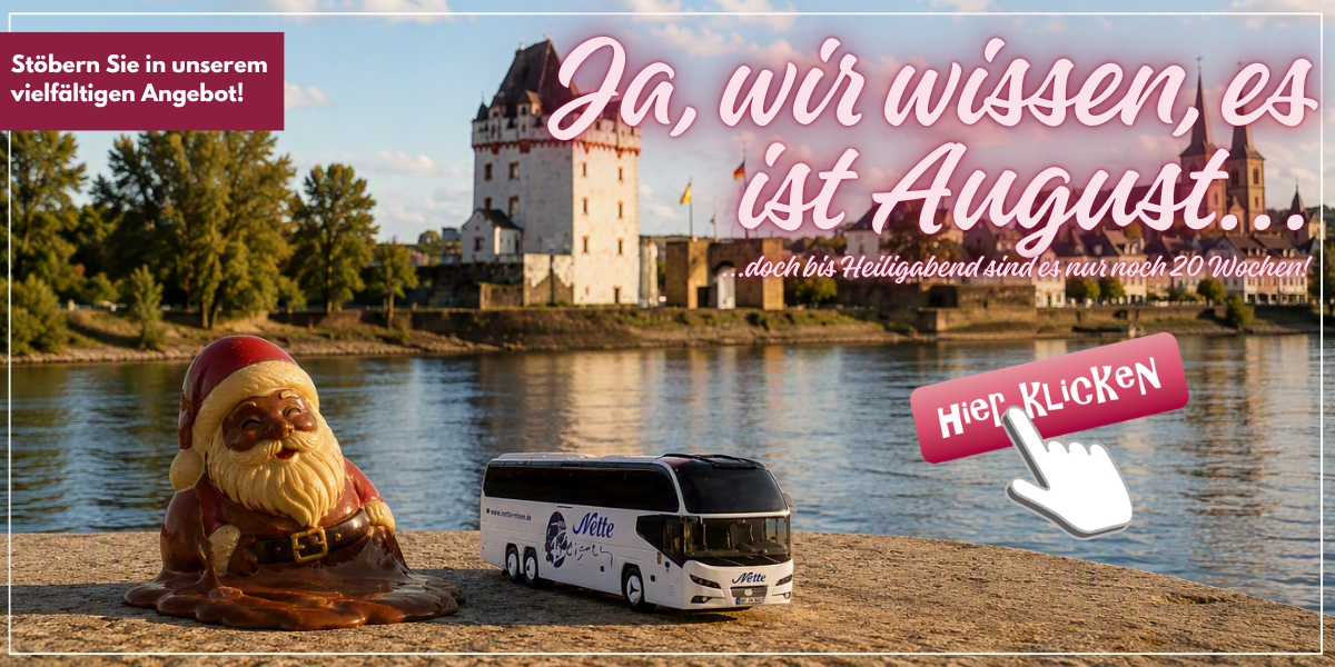 Weihnachtsmärkte und Erholungsurlaub jetzt online!