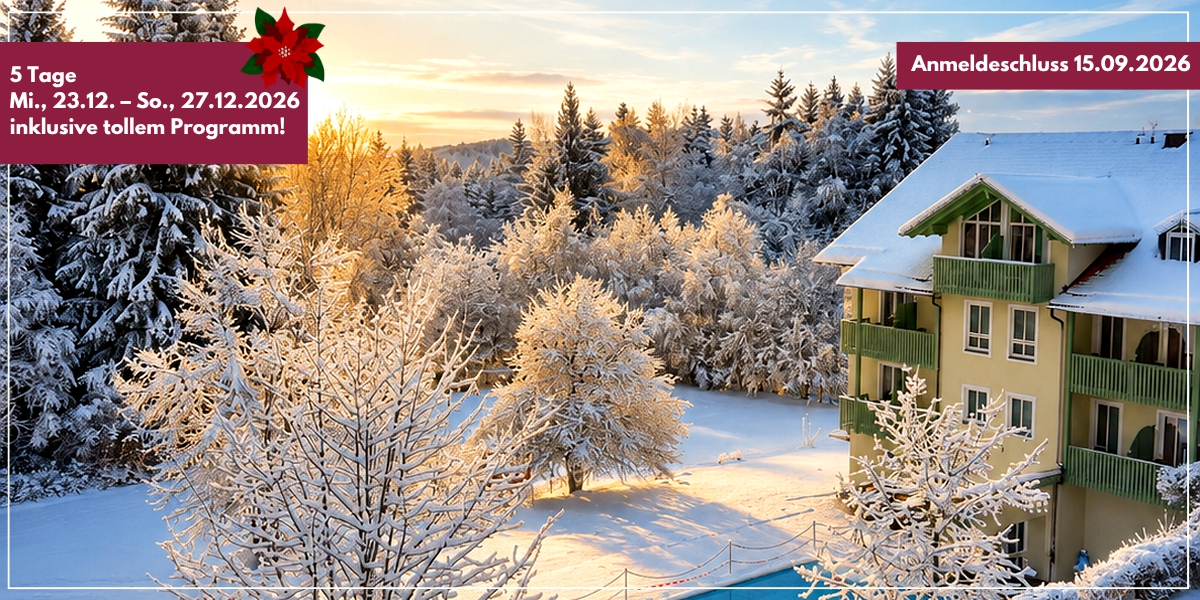 Besinnliche Weihnachten im Bayerischen Wald