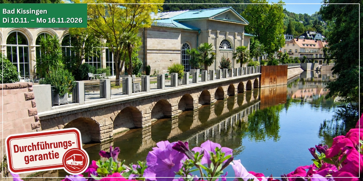 Wellness-Trip ins Bayerische Staatsbad