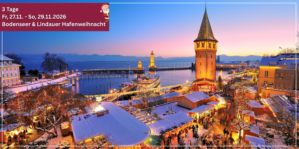 Wie wäre es unter anderem mit einer Adventskreuzfahrt...?