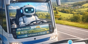 Neu bei Nette Reisen: Erste Reise mit KI-Busfahrer
